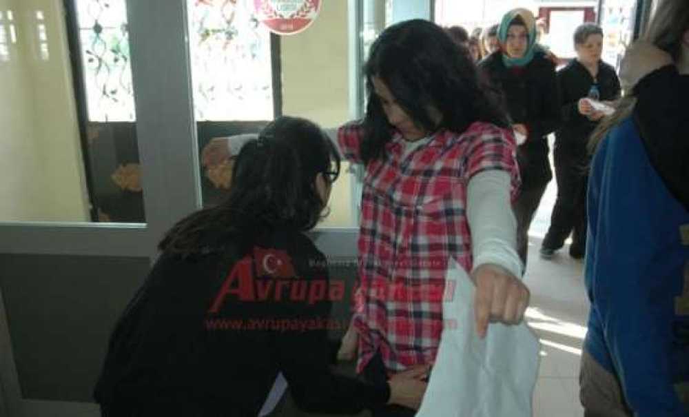 Ygs Çorlu`da Da Yapıldı