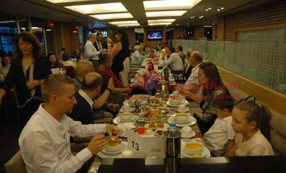 Çorlu'daki Mali Müşavirler İftarda Buluştu