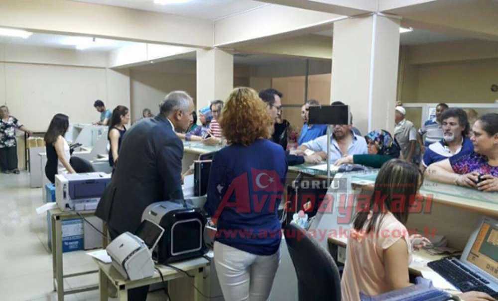 Ptt Çorlu Şubesi Yeni Yerine Taşındı