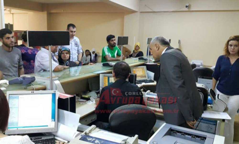 Ptt Çorlu Şubesi Yeni Yerine Taşındı