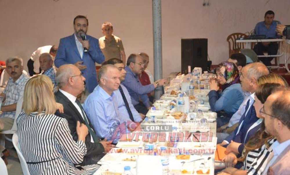 Ak Parti Milletvekili Metin Akgün'den Yulaflı'da İftar