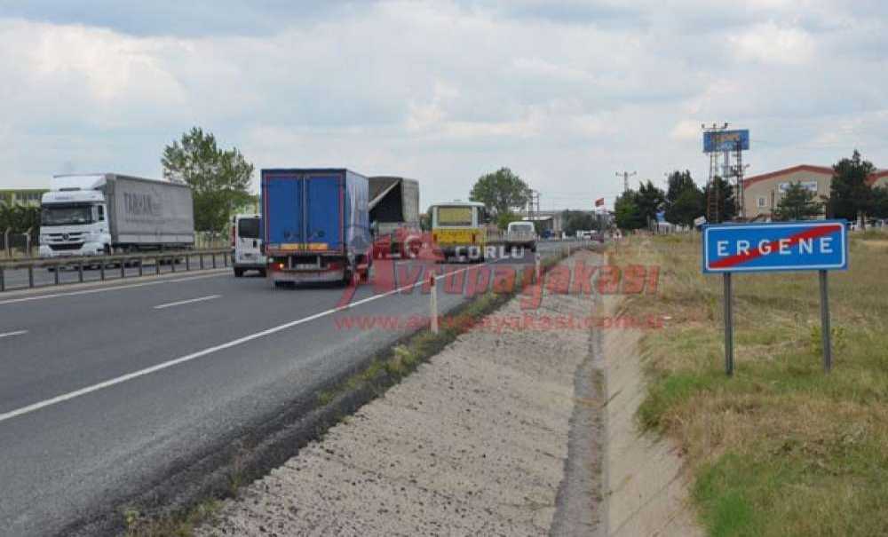 Ergene'nin Orta Yerinde Kafa Karıştıran Tabela