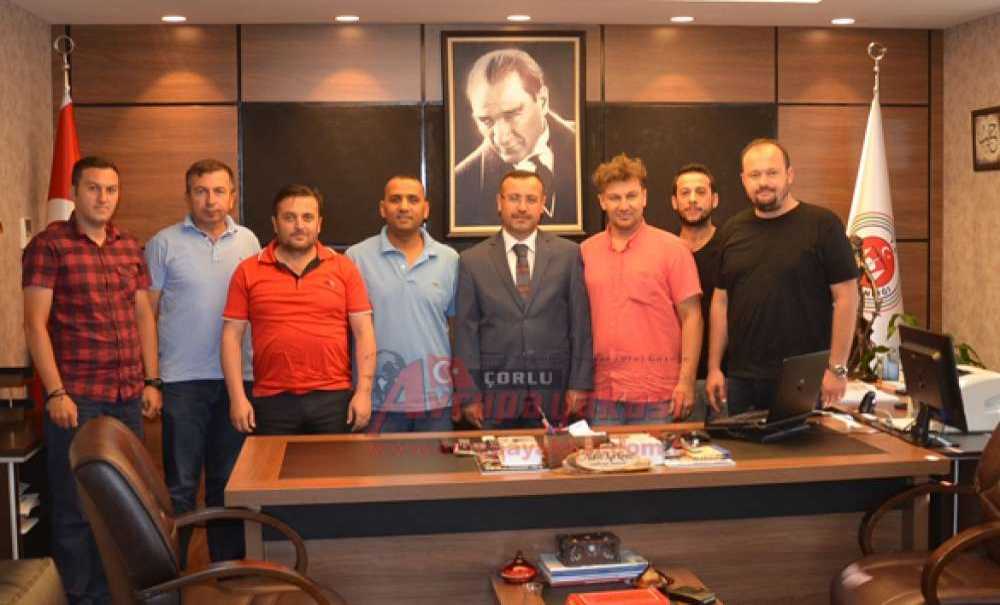 Başsavcı Habib Korkmaz Gazetecilere Veda Etti