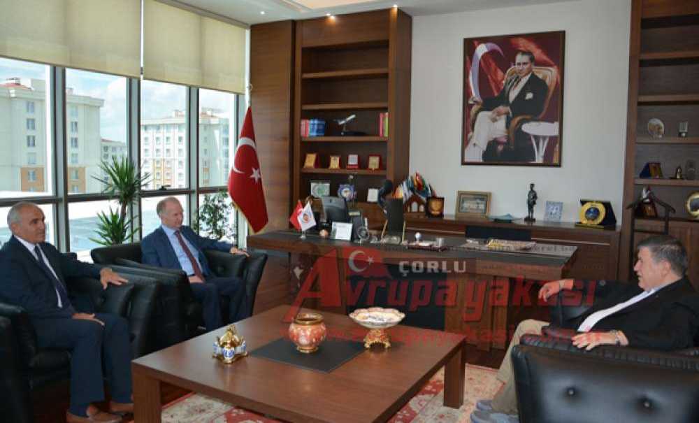 Vali Ceylan'dan Başkan Sülün'e Ziyaret