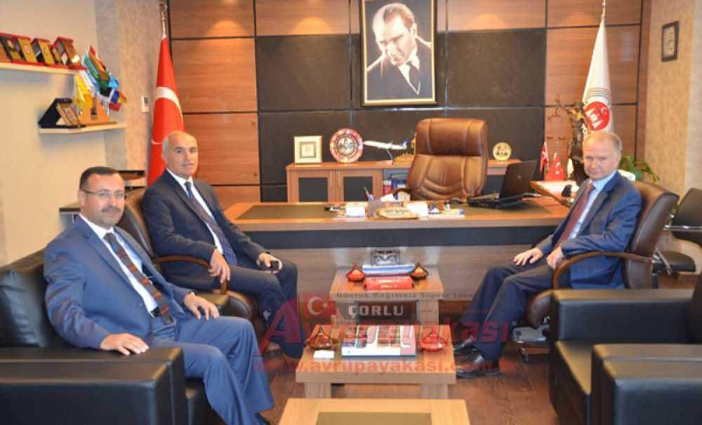 Vali Ceylan'dan Başsavcı Korkmaz'a Ziyaret
