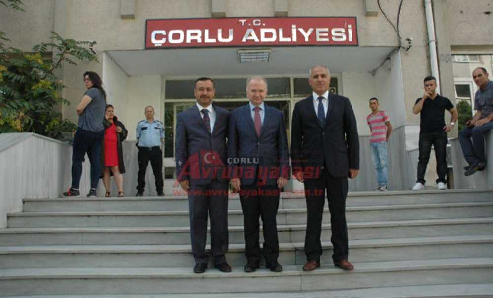 Vali Ceylan'dan Başsavcı Korkmaz'a Ziyaret