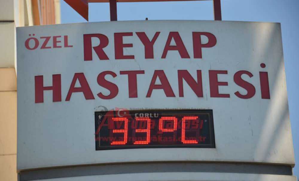 Çorlu'da Aşırı Sıcaklar Bunaltıyor