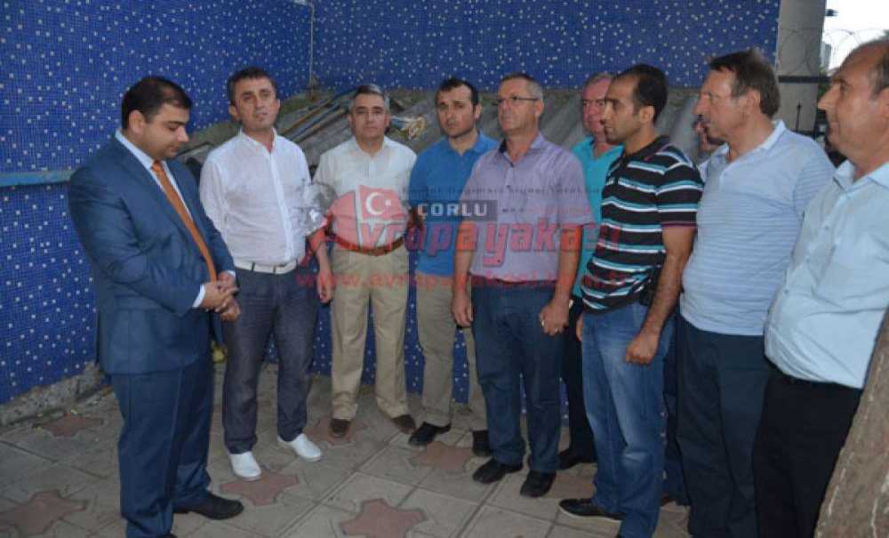 Ak Parti Ergene Teşkilatı'ndan Teşekkür Ziyareti