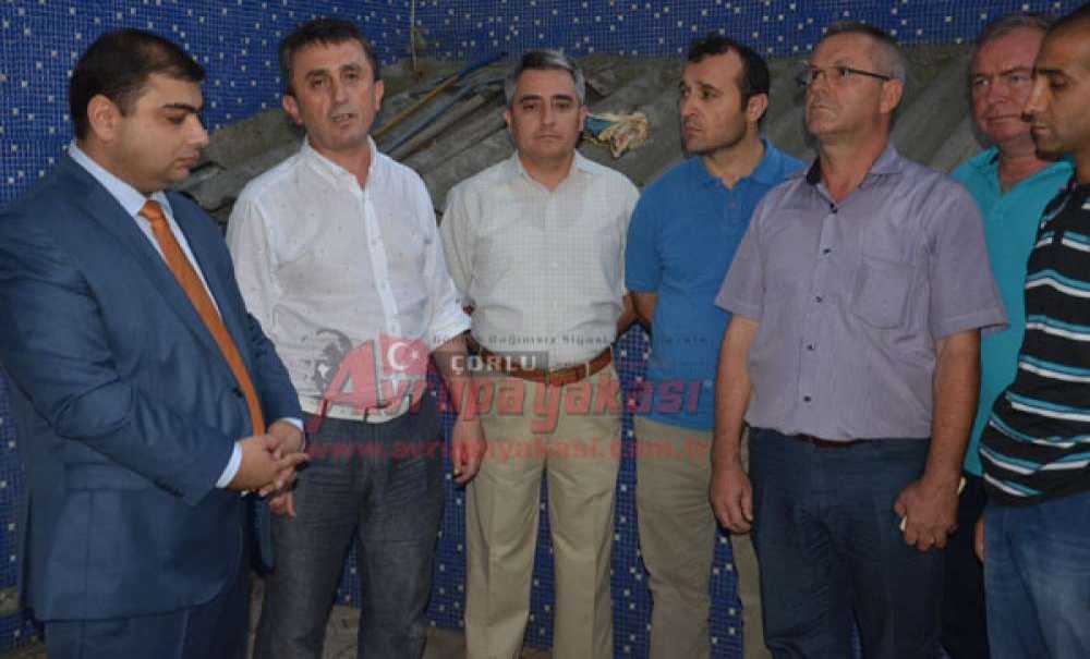 Ak Parti Ergene Teşkilatı'ndan Teşekkür Ziyareti