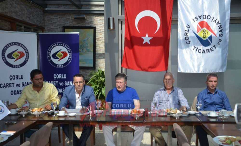 Çorlu Tso'dan Yerel Basın İstişare Toplantısı