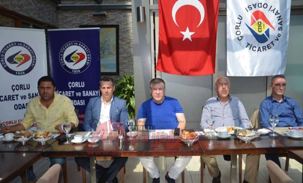 Çorlu Tso'dan Yerel Basın İstişare Toplantısı