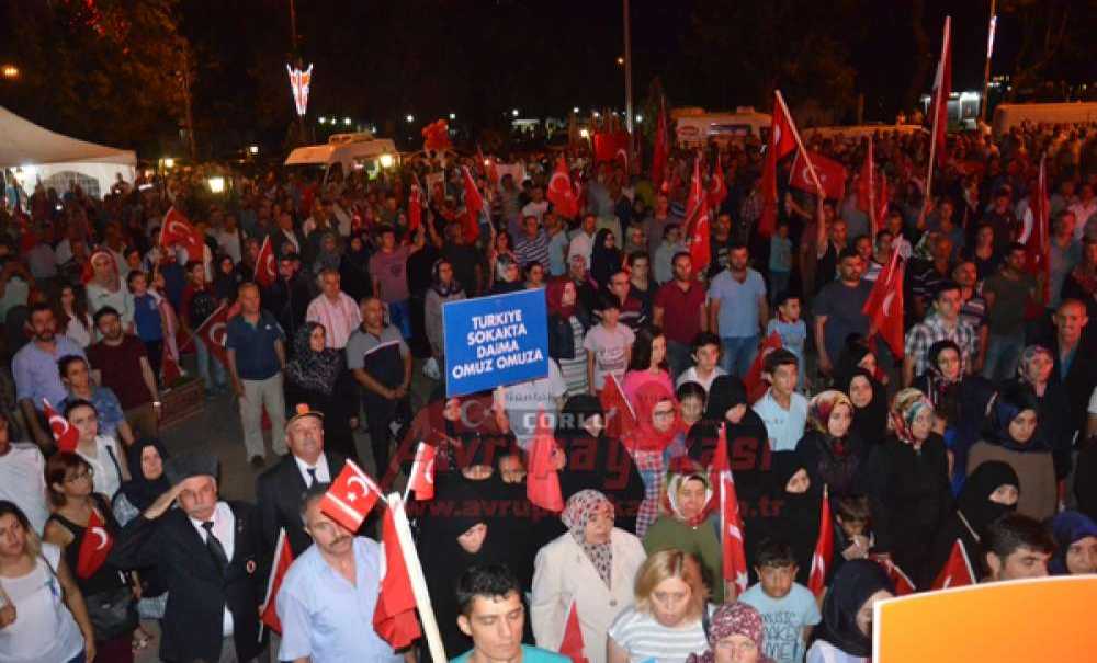 Tekirdağ Demokrasiye Sahip Çıkıyor