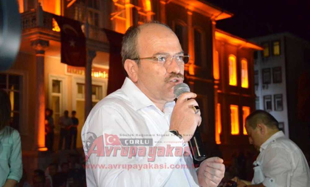 Tekirdağ Demokrasiye Sahip Çıkıyor