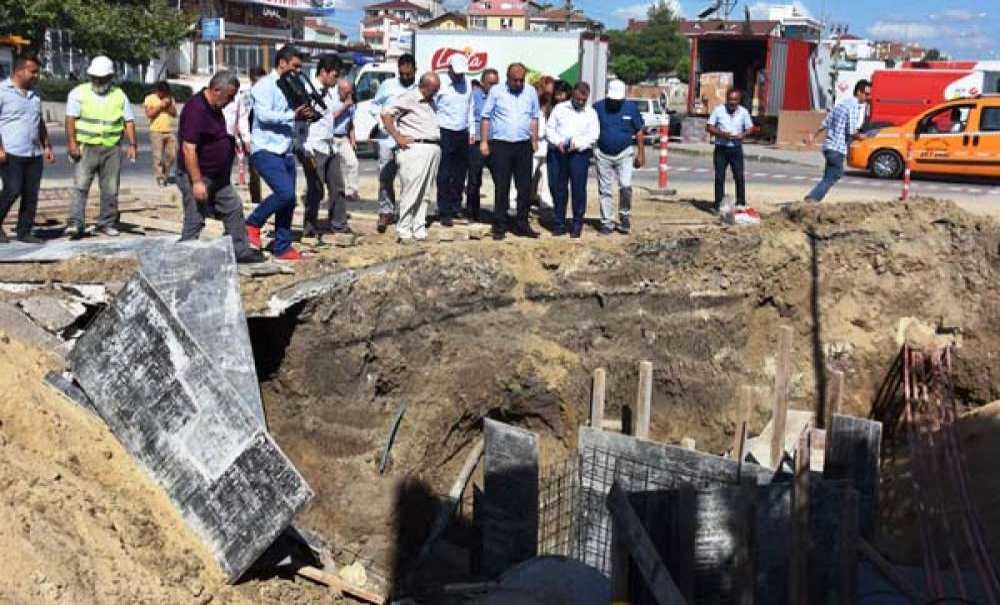 Tekirdağ Büyükşehir Belediye Başkanı Albayrak Çalışmaları İnceledi