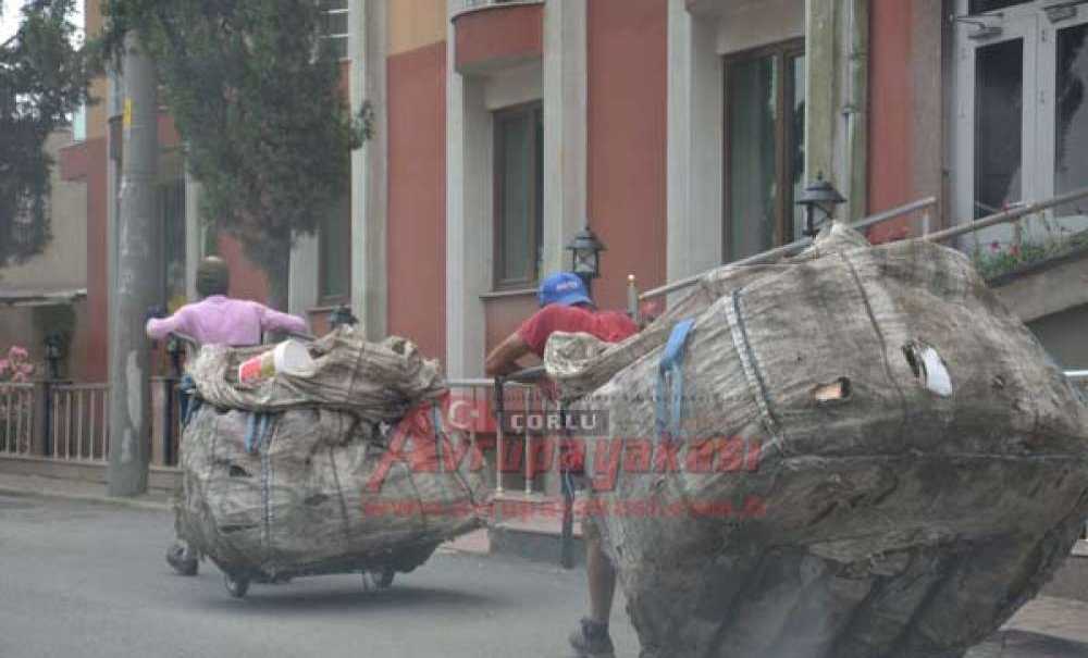 Çorlu'nun Çöpünü Çekiyorlar