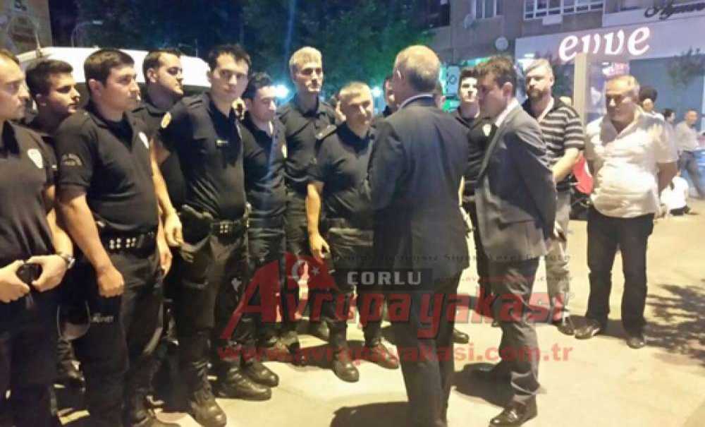 Kaymakam Kılıç'tan Polislere Teşekkür