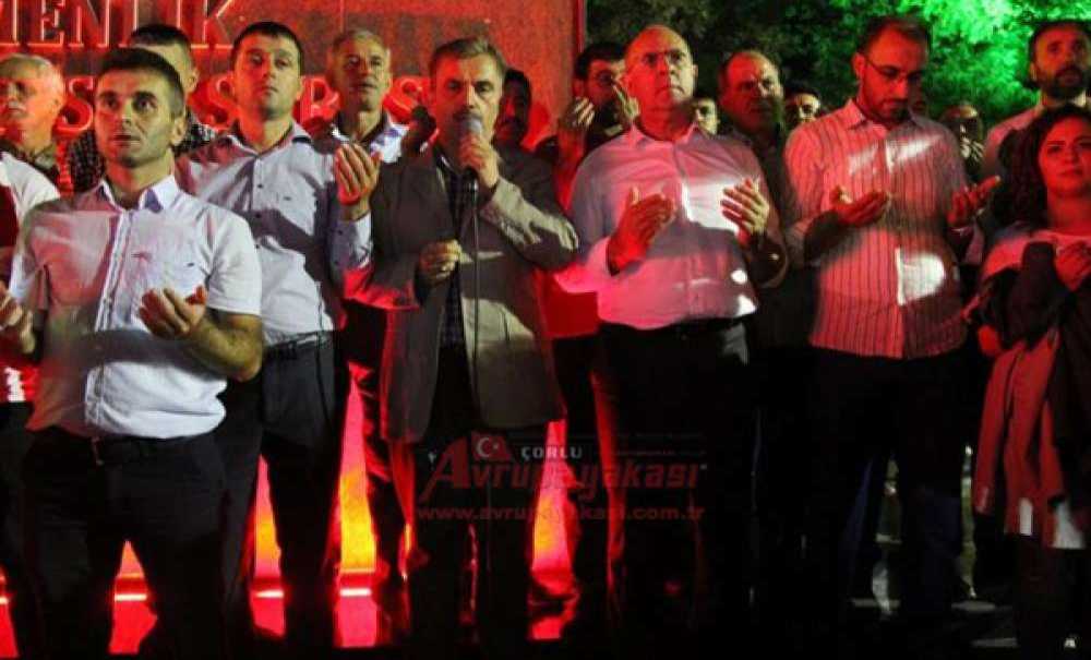 Çorlu Müftüsü Adem Gülmek;“Millet Emanetine Ve İradesine Sahip Çıkıyor”