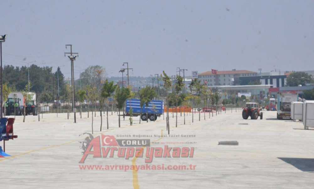 9. Çorlu Tarımtech Tarım Fuarı Başlıyor