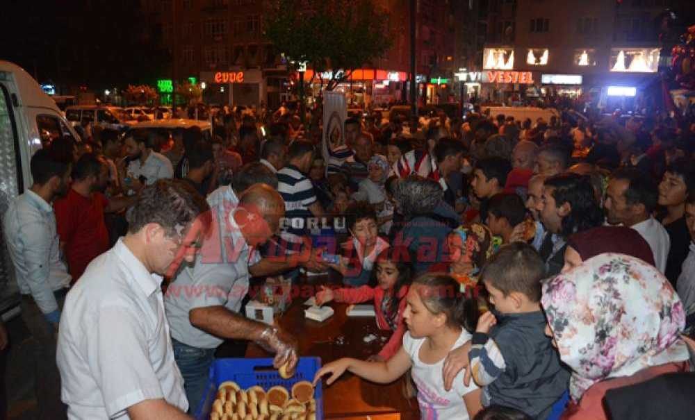 Çorlu Tso'dan Demokrasi Nöbetine Destek