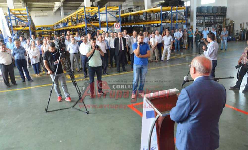 Teski'nin Lojistik Merkezi Çorlu'da Açıldı