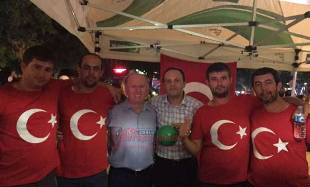 Yeşilay Tekirdağ Şube Başkan'ı Şener Çelikayar:“Milletin Kaderini Milletin Kararı Belirler”