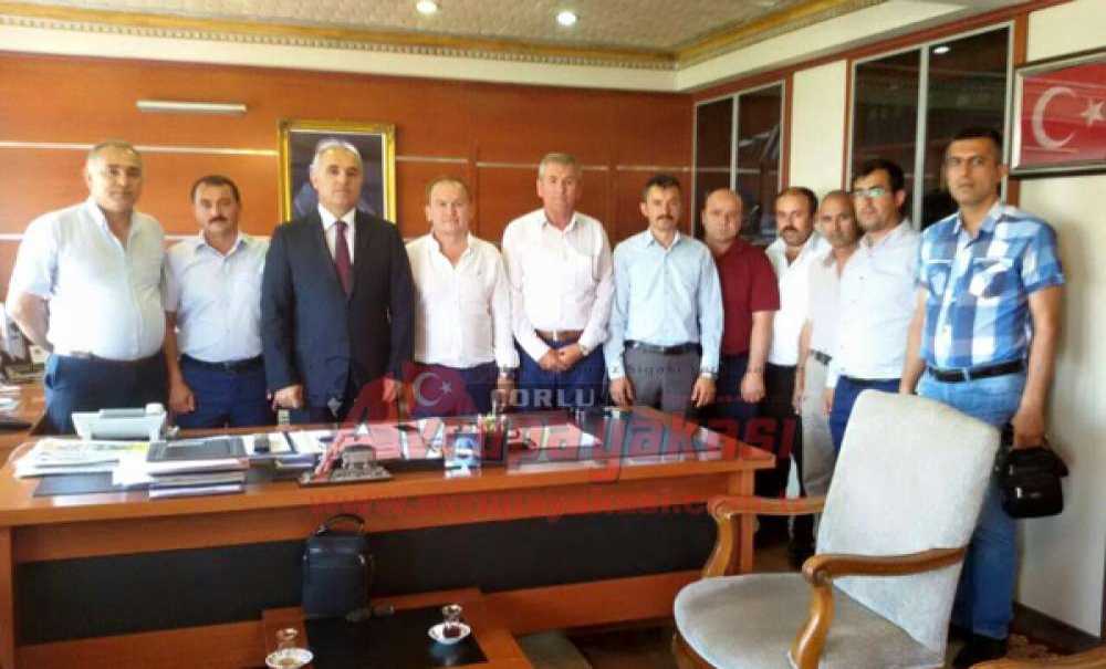 Hemşeri Derneklerinden Kaymakam Kılıç'a Destek Ziyareti