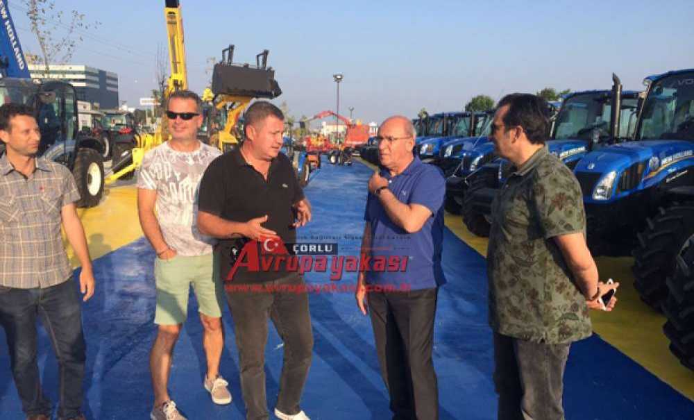 Milletvekili Akgün Fuar Hazırlıklarını İnceledi