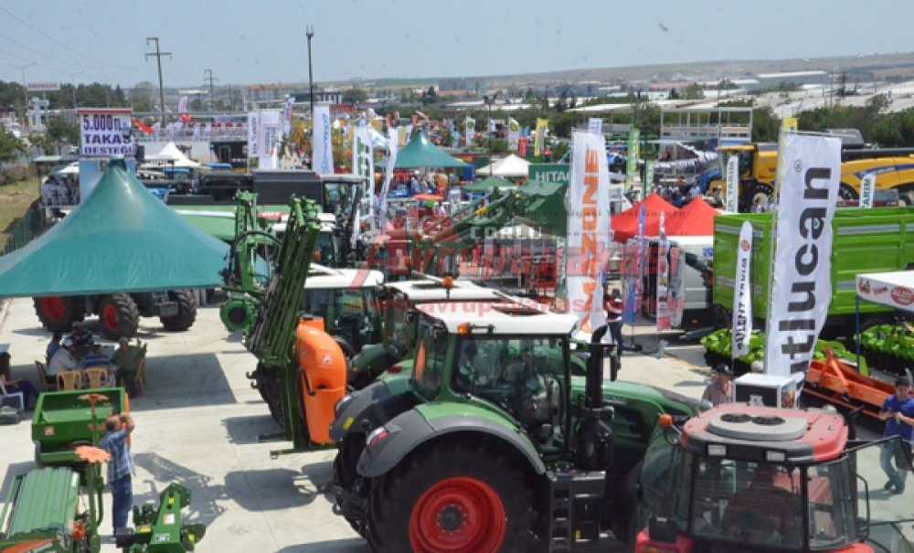 9. Çorlu Tarımtech Tarım Fuarı Başladı