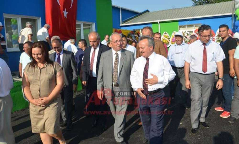 Yenilenen Çorlu Mezbahası Törenle Açıldı