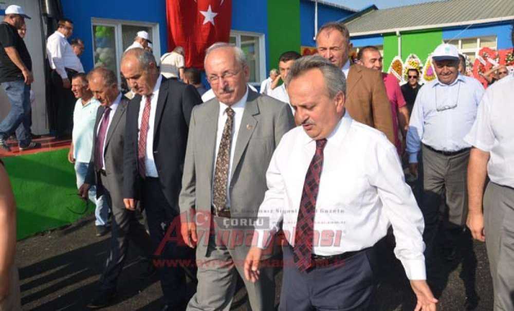 Yenilenen Çorlu Mezbahası Törenle Açıldı