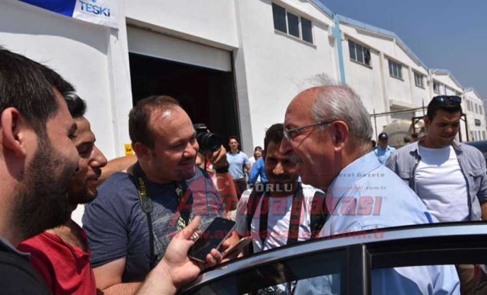 Tekirdağ Büyükşehir Belediye Başkanı Kadir Albayrak'tan Çorlulu Gazetecilere Öneri “Antrenmanlarınızı Güzel Yapın, Hızımıza Yetişmeye Çalışın”