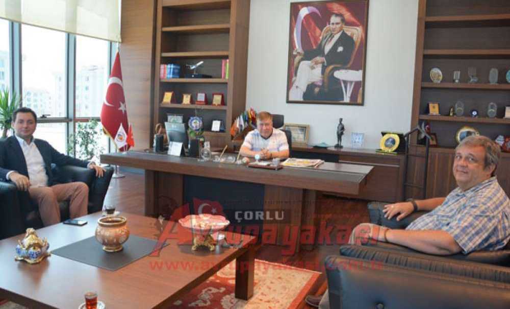 Tüyap Yöneticilerinden Başkan Sülün'e Ziyaret