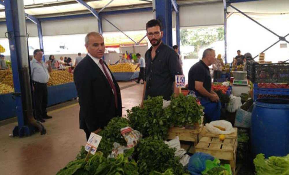 Kaymakam Kılıç Halk Pazarında Halkın Arasında