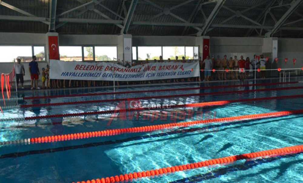 Mustafa Kemal Atatürk Yarı Olimpik Yüzme Havuzu'nun Açılışı Gerçekleştirildi