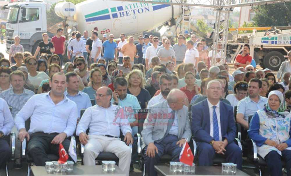 Ergene Kapalı Spor Salonunun Temeli Atıldı