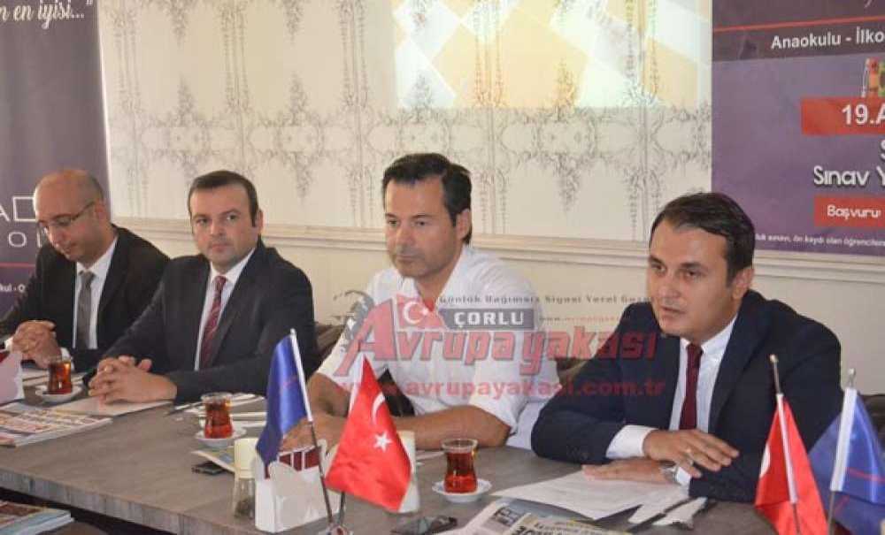 Aden Koleji Çorlu'daki Gazetecilerle Buluştu