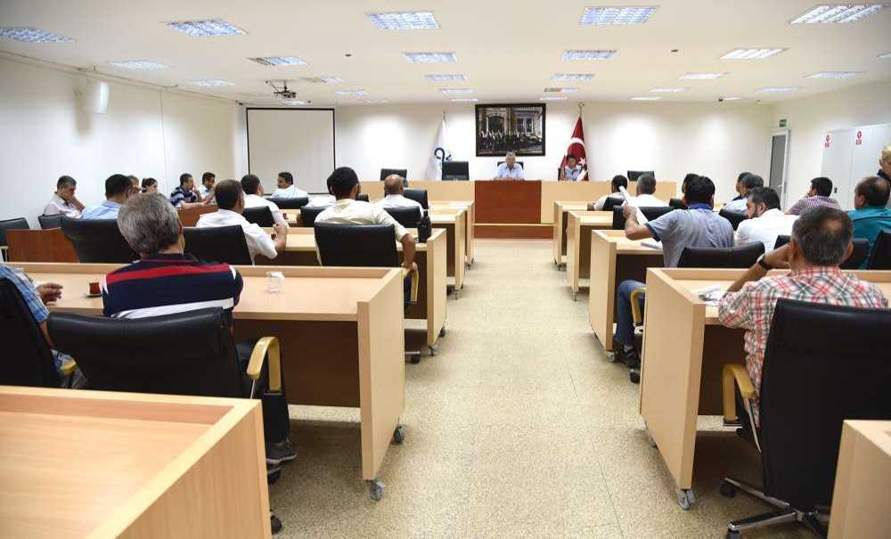 Çorlu Belediyesi'nden Müteahhit Firmalarla Toplantı