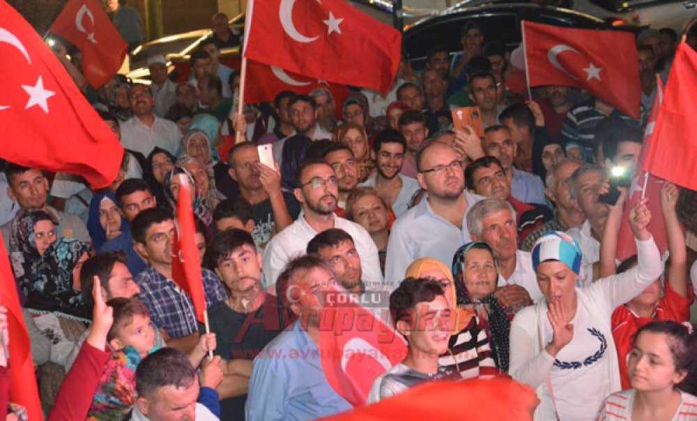 Çorlu'da Son Demokrasi Nöbeti