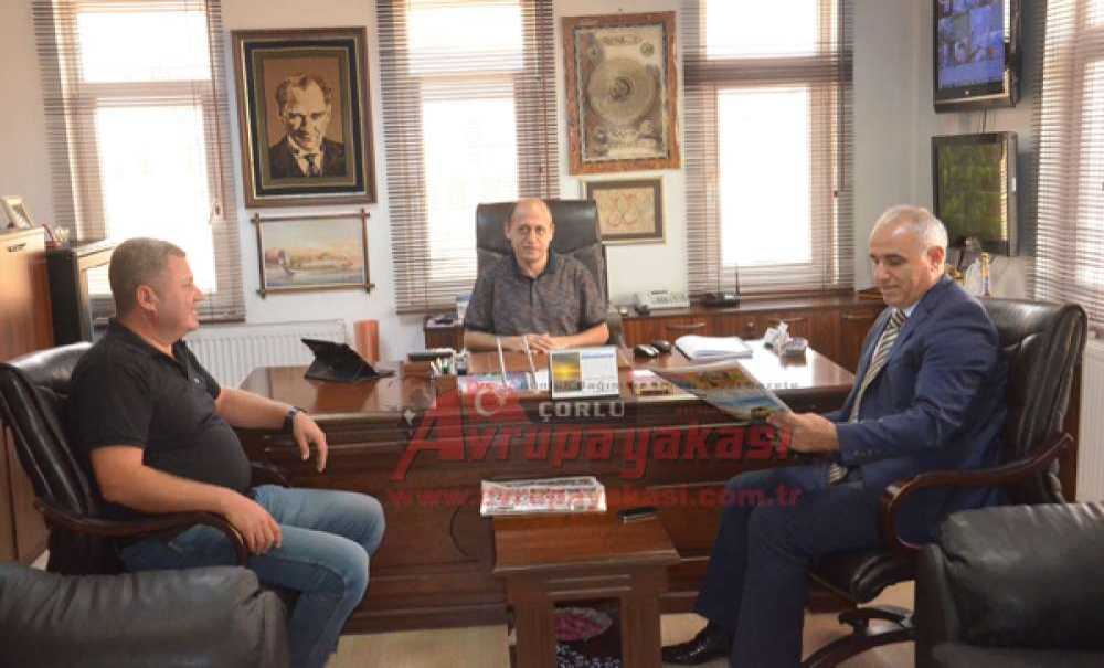 Kaymakam Kılıç'tan Gazetemize Ziyaret