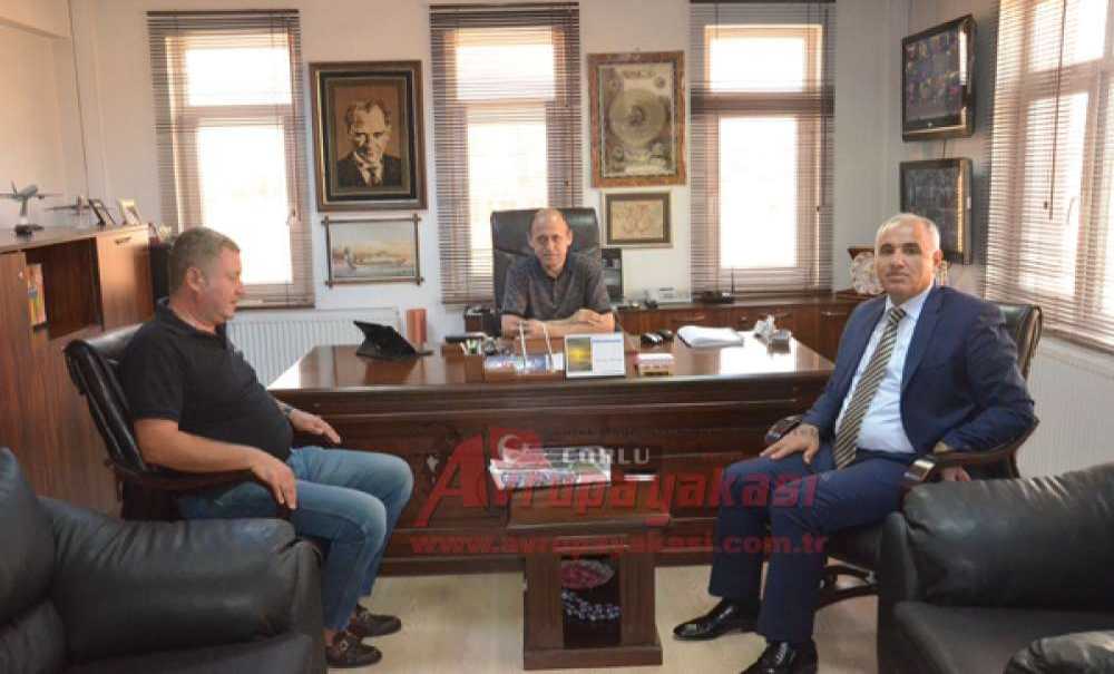 Kaymakam Kılıç'tan Gazetemize Ziyaret