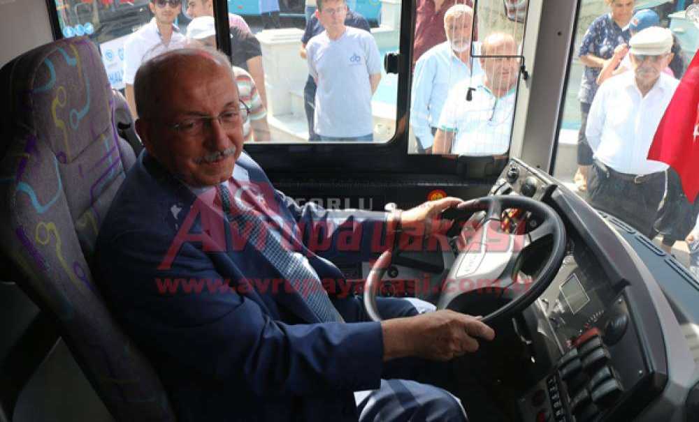 Çorlu'ya 5 Yeni Otobüs