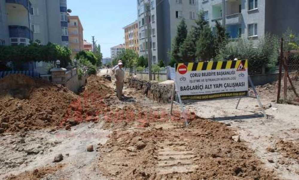 Çorlu Belediyesi'nden 5. Etap Altyapı Atağı