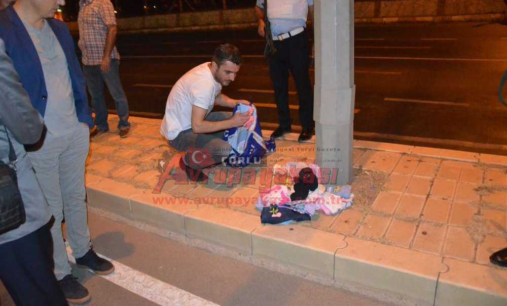 Çorlu'da Şüpheli Çanta Paniği