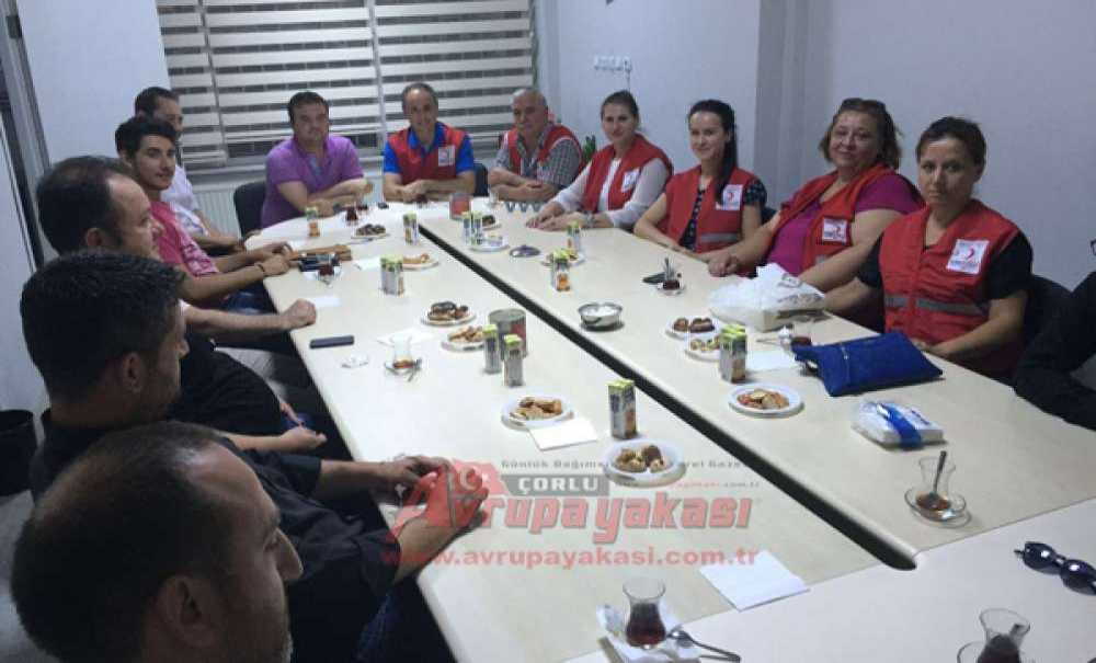 Kızılay Ergene Şubesi'nden Ziyaretler