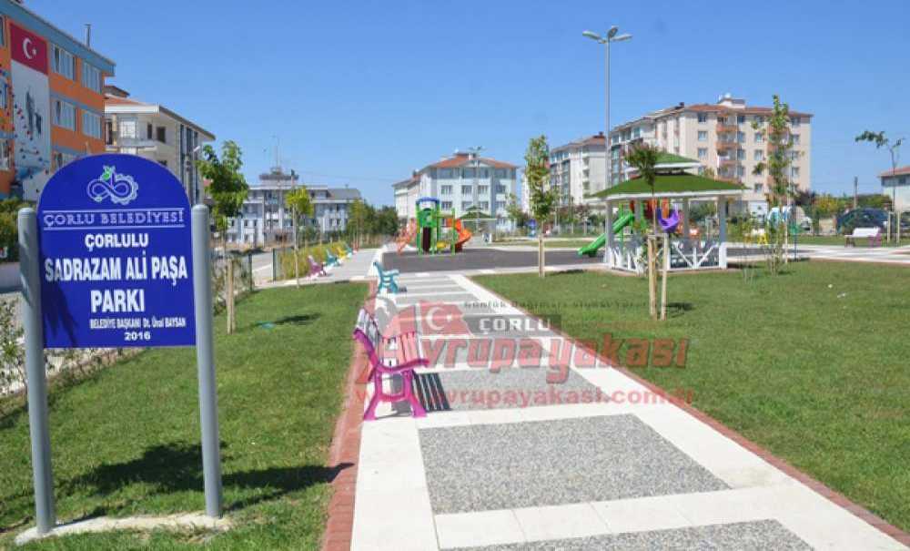 Çorlu Yeni Bir Parka Daha Kavuştu
