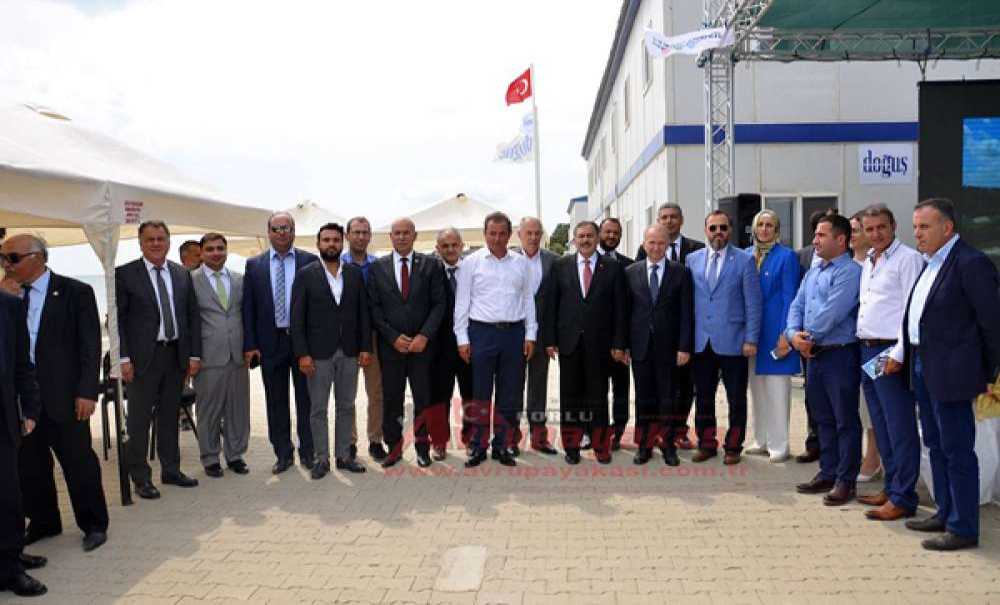 Bakan Eroğlu Derin Deniz Deşarj Şantiyesinde İncelemelerde Bulundu