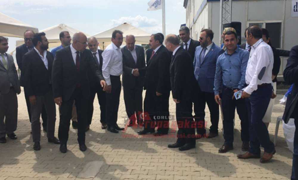 Bakan Eroğlu Derin Deniz Deşarj Şantiyesinde İncelemelerde Bulundu