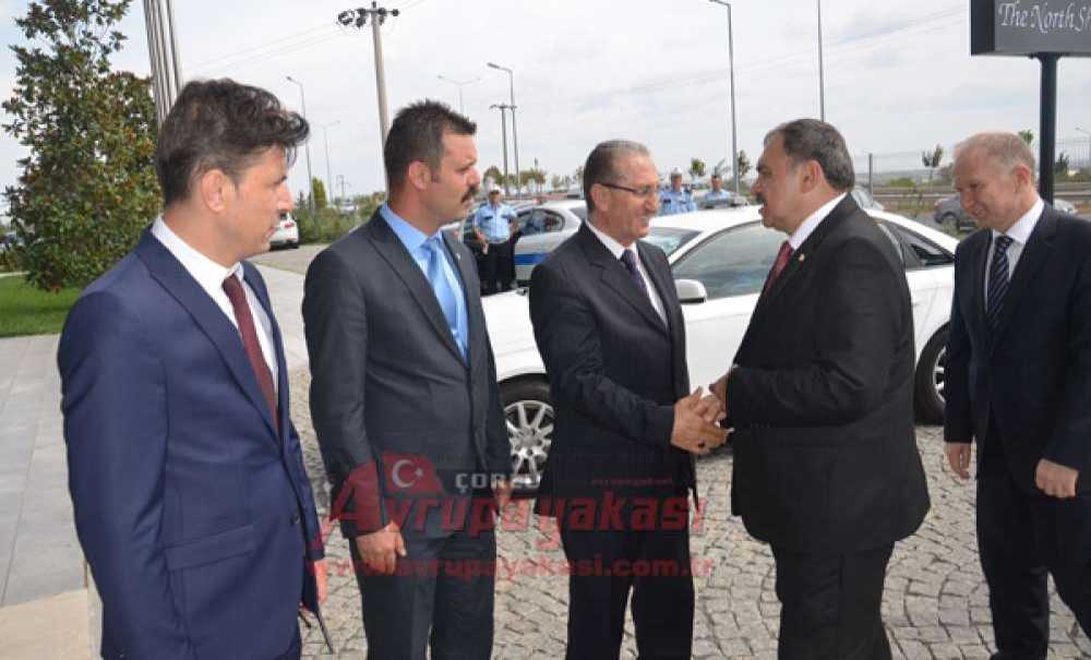 Bakanlar Eroğlu Ve Özlü Çorlu'da