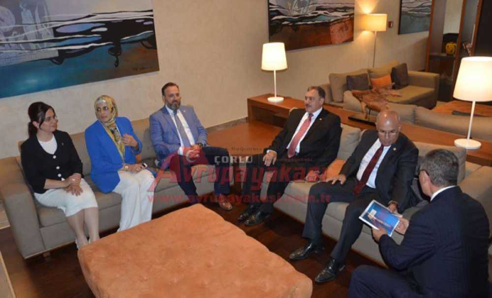 Bakanlar Eroğlu Ve Özlü Çorlu'da