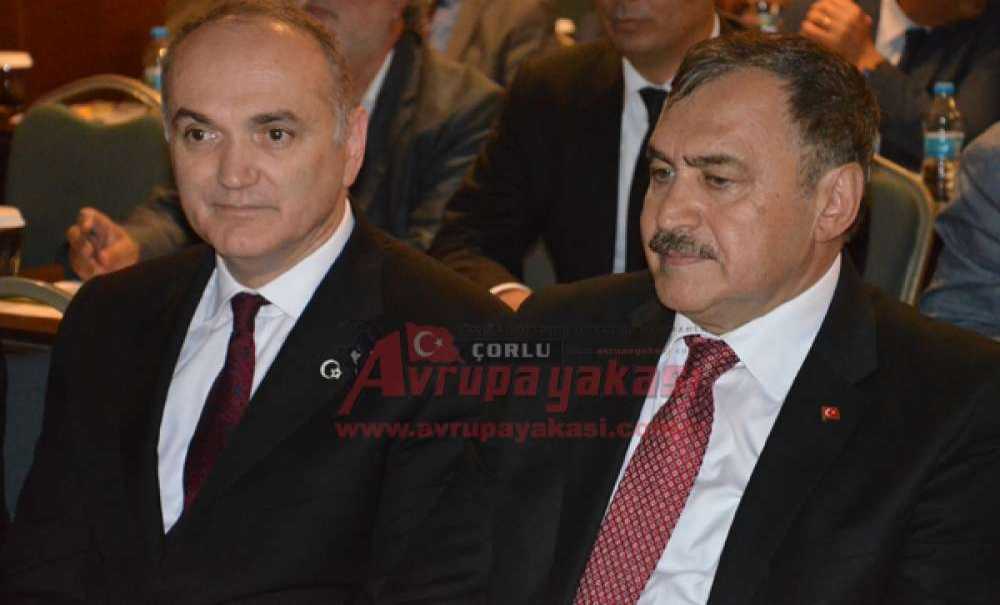 Bakanlar Eroğlu Ve Özlü Çorlu'da